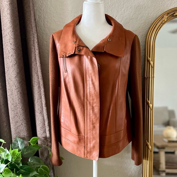 Akris Punto Jackets & Blazers - Akris Punto Lambskin and Wool Jacket